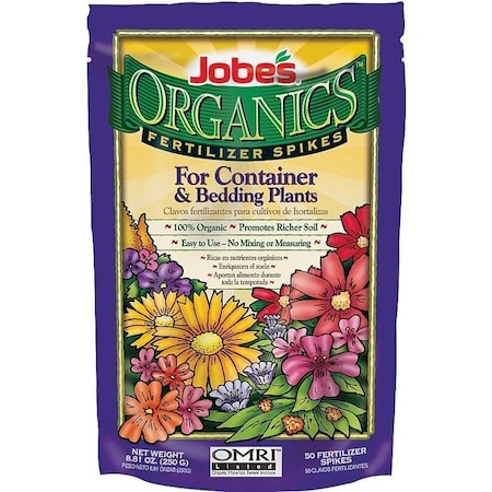 Fertilizer Spike Bag, Spike, GrayLight Brown, Organic Bag